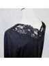 La Perla Solid Black Long Sleeve Top Size M - photo 5