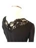 La Perla Solid Black Long Sleeve Top Size M - photo 6