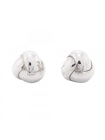Tiffany & Co. Tiffany & Co. Knot Ball Earrings, Sterling Silver 925, Women's, P2965664 (view 1)