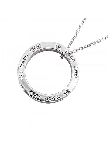 Tiffany & Co. Tiffany & Co. Necklace 1837 Circle Sterling Silver 925 Women's P2907558 (view 1)
