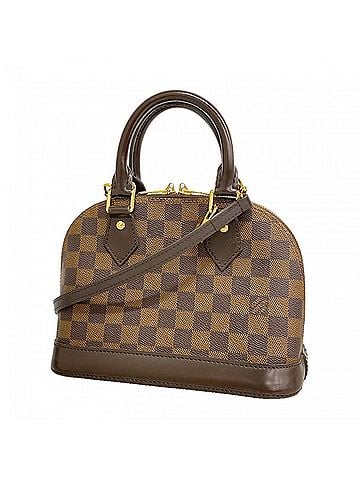 Louis Vuitton Louis Vuitton Damier Alma BB Handbag N41221 Ebene 2-way bag for women OP006381 (view 1)