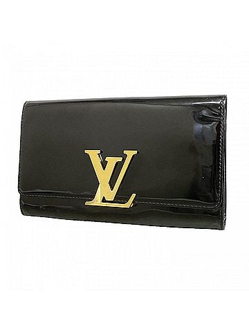 Louis Vuitton Louis Vuitton Pochette Louise EW M90083 Clutch Bag, Black, Men's/Women's, OP005833 (view 1)
