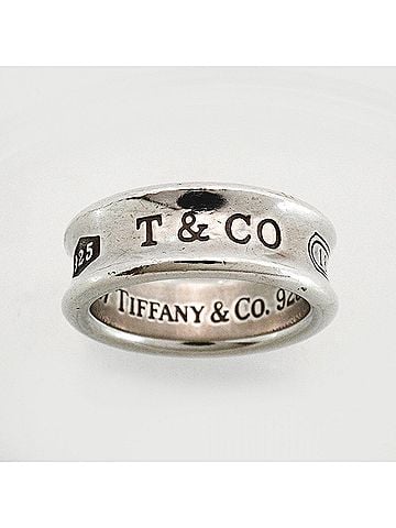 Tiffany & Co. Tiffany & Co. Narrow Sterling Silver Ring (Women's) (view 2)