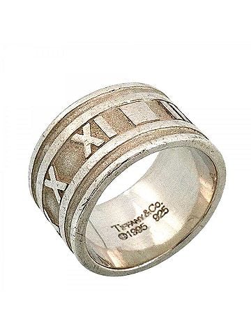 Tiffany & Co. Tiffany & Co. Atlas Wide Sterling Silver 925 Ring, Women's (view 1)