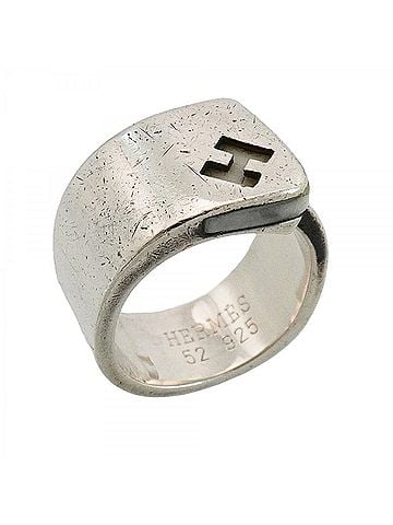 Hermès Hermes Candy Ring, Sterling Silver 925, White, Women's (view 1)