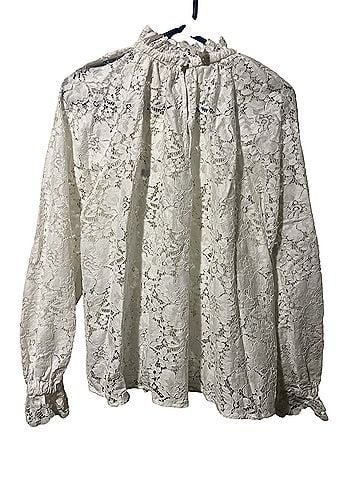Sézane Sheila Long Sleeve Blouse (view 2)
