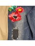 Boston Proper Floral Blue Jeans Size 8 - photo 3