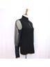 AKRIS 100% Silk Solid Black Long Sleeve Blouse Size 8 - photo 4