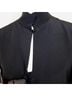 AKRIS 100% Silk Solid Black Long Sleeve Blouse Size 8 - photo 8