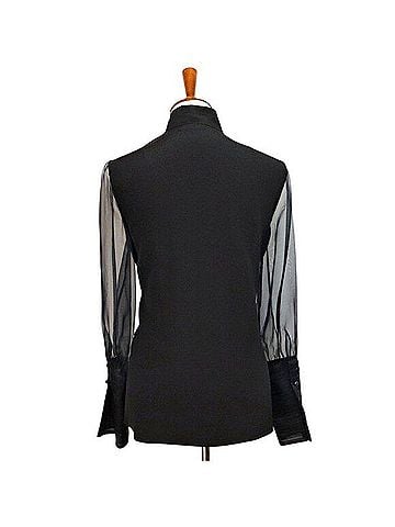 AKRIS Illusion  Long Sleeve Blouse (view 2)