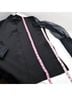 AKRIS 100% Silk Solid Black Long Sleeve Blouse Size 8 - photo 12