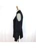 AKRIS 100% Silk Solid Black Long Sleeve Blouse Size 8 - photo 6