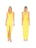 REVOLVE Solid Yellow Cocktail Dress Size S - photo 1