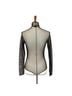 AKRIS Solid Black Bodysuit Size 10 - photo 2