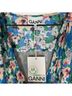 Ganni 100% Polyester 100% Polyester Floral Multi Color Casual Dress Size 12 - photo 3