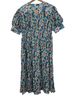 Ganni 100% Polyester 100% Polyester Floral Multi Color Casual Dress Size 12 - photo 2