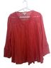 Style&Co Pink 3/4 Sleeve Blouse Size 2X - photo 1