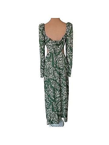 Agua by Agua Bendita Cuarzo Astro Esmeralda Casual Dress (view 2)