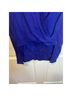 Inclán Studio 100% Linen Solid Blue Sleeveless Blouse Size S - photo 4