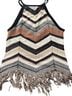 Shyanne Chevron-herringbone Multi Color Sleeveless Top Size XS - photo 2