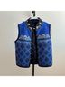 Icelandic Design 100% Wool Floral Jacquard Blue Black Wool Sweater Size M - photo 8