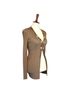 Blumarine Solid Gold Tan Cardigan Size 4 - photo 2
