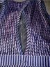 Peloton Stripes Purple Black Tights Size S - photo 5