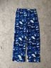 The Kooples Floral Blue White Casual Pants Size M - photo 4