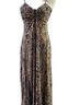 Black Tape_ Paisley Tan Brown Casual Dress Size M - photo 1