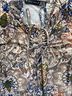 Black Tape_ Paisley Tan Brown Casual Dress Size M - photo 8