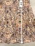 Black Tape_ Paisley Tan Brown Casual Dress Size M - photo 6