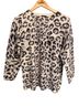 Talbots 100% Cashmere Animal Print Multi Color Pullover Sweater Size XL - photo 1