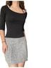 Ruby Rox Print Black White Casual Dress Size S - photo 1