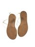 Reformation 100% Leather White Sandals Size 7 1/2 - photo 2