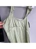 Roller Rabbit 100% Silk Solid Green Cocktail Dress Size L - photo 10