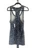 L.L.Bean Floral Blue White Casual Dress Size M - photo 2