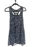L.L.Bean Floral Blue White Casual Dress Size M - photo 1