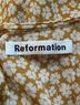 Reformation 100% Viscose Floral Yellow Casual Dress Size 12 - photo 3