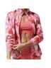 Athleta Print Red Pink Windbreaker Size L - photo 1