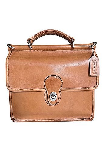 Coach Leather Satchel (view 1)