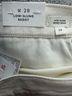 Madewell 100% Cotton White Ivory Jeans Size 28 waist - photo 8