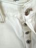 Madewell 100% Cotton White Ivory Jeans Size 28 waist - photo 6