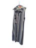 Faherty 100% Rayon Stripes Blue White Casual Dress Size L - photo 1