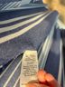 Faherty 100% Rayon Stripes Blue White Casual Dress Size L - photo 4