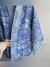 Soft Surroundings Paisley Blue Jacket Size M - photo 7