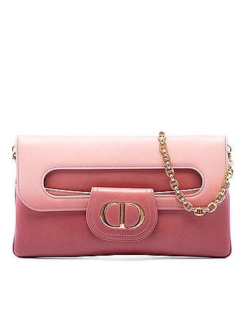 Dior Medium Gradient Calfskin DiorDouble Chain Bag (view 1)