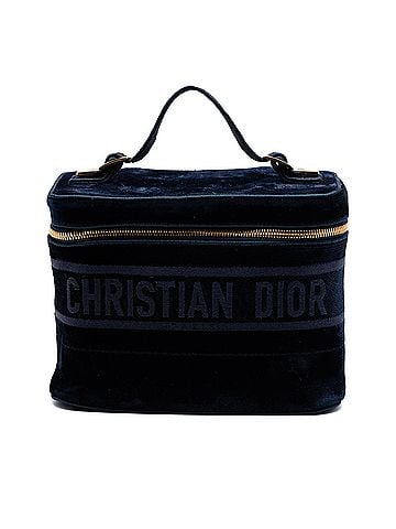 Dior Embroidered Velvet Diortravel Vanity Case (view 1)