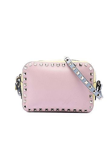Valentino Multicolore Leather Rockstud Camera Bag (view 1)