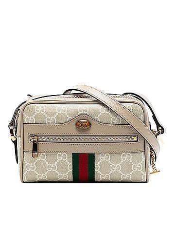 Gucci Mini GG Supreme Web Ophidia Crossbody (view 1)