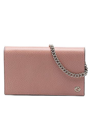 Gucci Leather Betty Wallet On Chain (view 1)